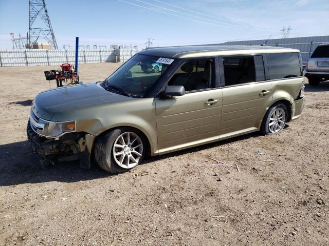 2FMGK5B83DBD35889 - 2013 FORD FLEX SE GREEN photo 1