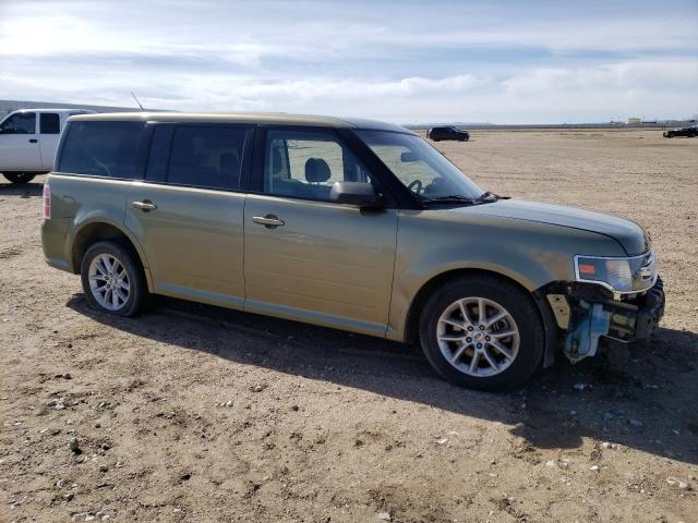 2FMGK5B83DBD35889 - 2013 FORD FLEX SE GREEN photo 4