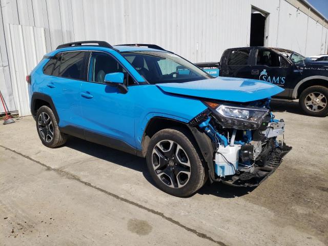 2T3J1RFV7MW174545 - 2021 TOYOTA RAV4 ADVENTURE BLUE photo 4