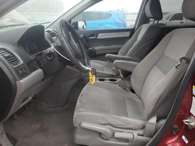 5J6RE4H59AL016661 - 2010 HONDA CR-V EX RED photo 7