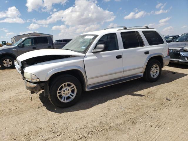 1D8HR58N93F521517 - 2003 DODGE DURANGO SLT PLUS WHITE photo 1