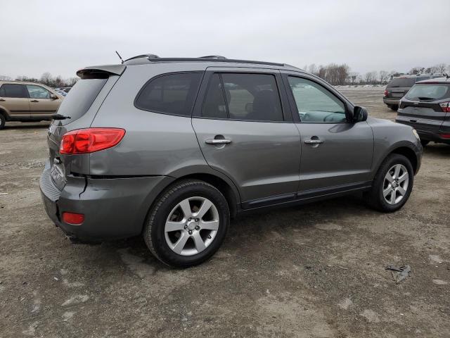 5NMSH13EX9H275998 - 2009 HYUNDAI SANTA FE SE GRAY photo 3