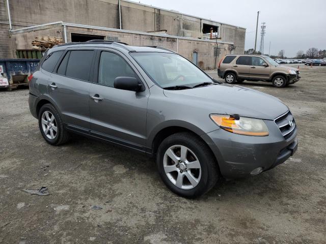 5NMSH13EX9H275998 - 2009 HYUNDAI SANTA FE SE GRAY photo 4