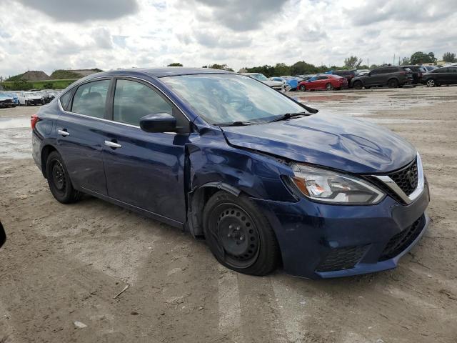 3N1AB7AP2GL682270 - 2016 NISSAN SENTRA S BLUE photo 4