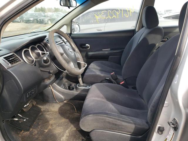 3N1BC11E17L424318 - 2007 NISSAN VERSA S SILVER photo 7