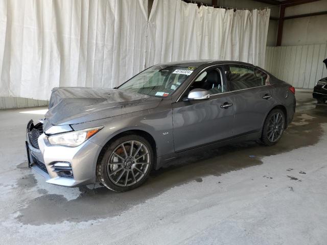 JN1EV7AR5HM830607 - 2017 INFINITI Q50 PREMIUM GRAY photo 1