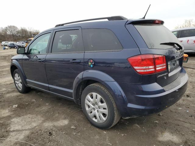 3C4PDCAB1JT242756 - 2018 DODGE JOURNEY SE BLUE photo 2