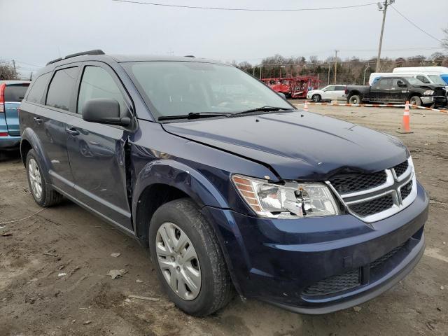 3C4PDCAB1JT242756 - 2018 DODGE JOURNEY SE BLUE photo 4