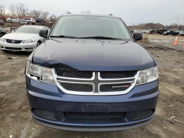 3C4PDCAB1JT242756 - 2018 DODGE JOURNEY SE BLUE photo 5