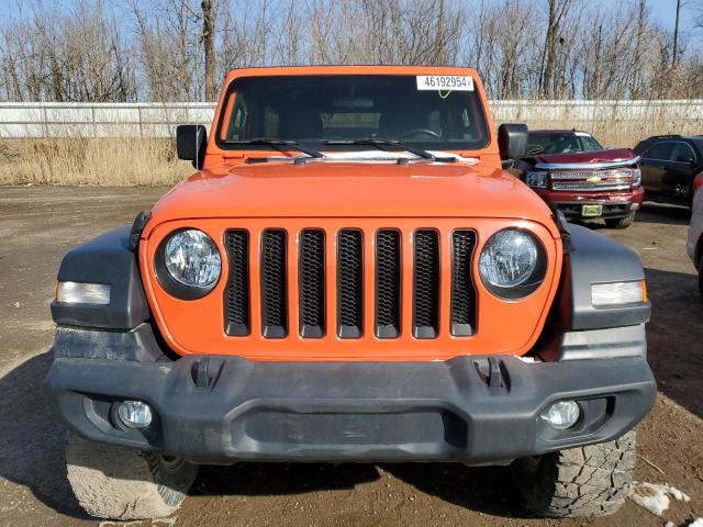 1C4HJXDN2JW253964 - 2018 JEEP WRANGLER U SPORT ORANGE photo 5