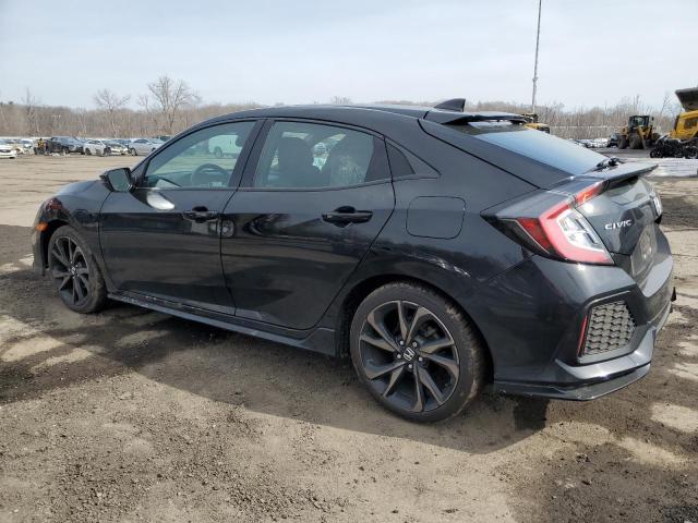 SHHFK7H48KU407930 - 2019 HONDA CIVIC SPORT შავი ფოტო 2