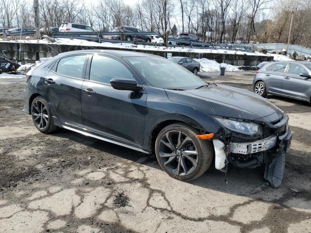 SHHFK7H48KU407930 - 2019 HONDA CIVIC SPORT შავი ფოტო 4