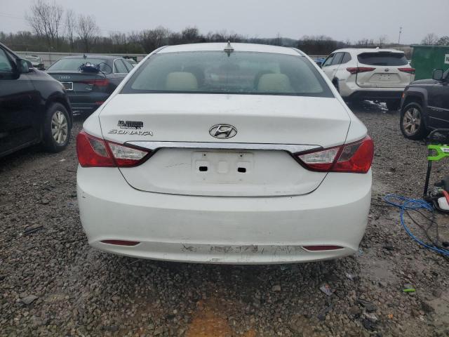 5NPEB4AC6CH492461 - 2012 HYUNDAI SONATA GLS WHITE photo 6