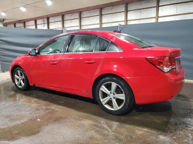 1G1PE5SB2F7142452 - 2015 CHEVROLET CRUZE LT RED photo 2