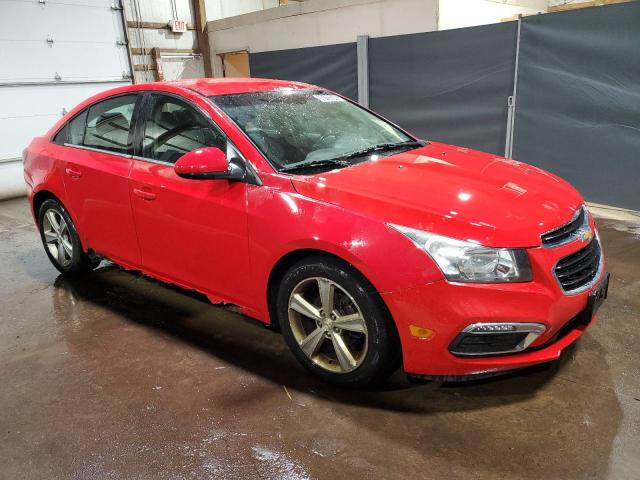 1G1PE5SB2F7142452 - 2015 CHEVROLET CRUZE LT RED photo 4