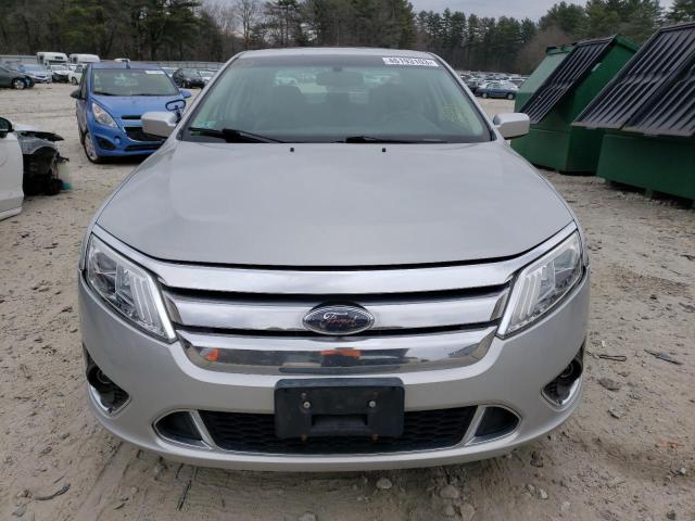 3FAHP0DC5AR268181 - 2010 FORD FUSION SPORT SILVER photo 5