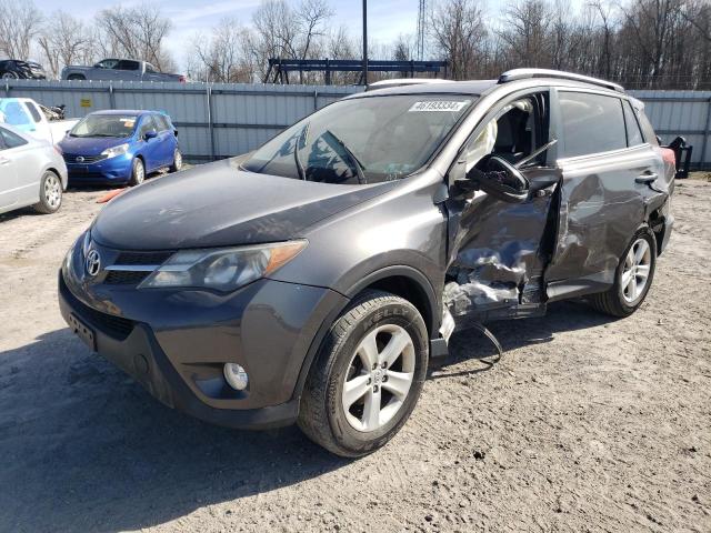 JTMRFREV0D5027609 - 2013 TOYOTA RAV4 XLE GRAY photo 1