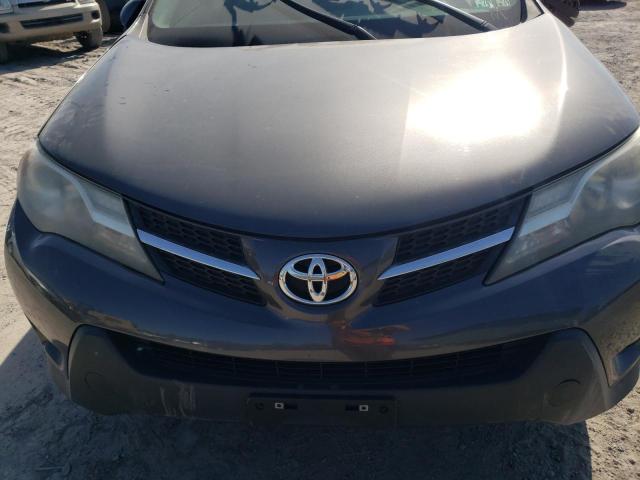 JTMRFREV0D5027609 - 2013 TOYOTA RAV4 XLE GRAY photo 12