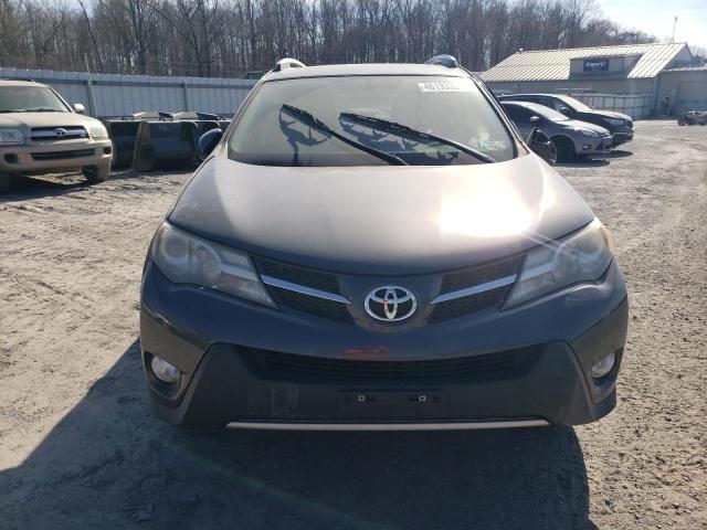 JTMRFREV0D5027609 - 2013 TOYOTA RAV4 XLE GRAY photo 5