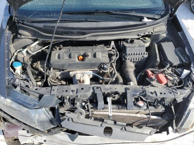 2HGFB2F42CH043959 - 2012 HONDA CIVIC LX GRAY photo 11