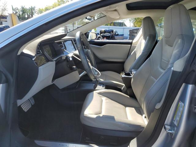 5YJSA1E42GF139775 - 2016 TESLA MODEL S SILVER photo 7