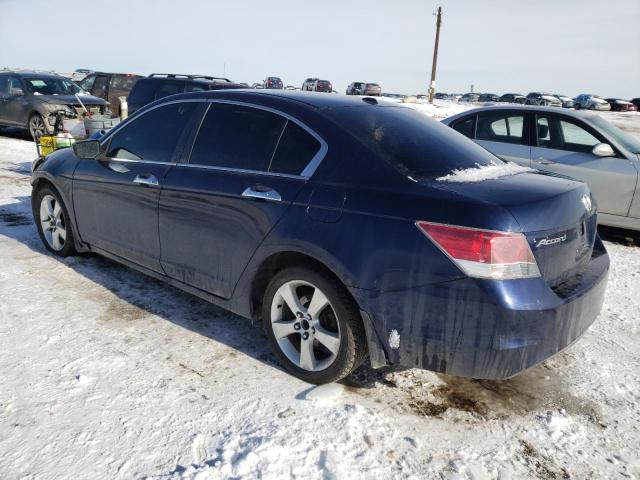 1HGCP36878A803760 - 2008 HONDA ACCORD EXL BLUE photo 2