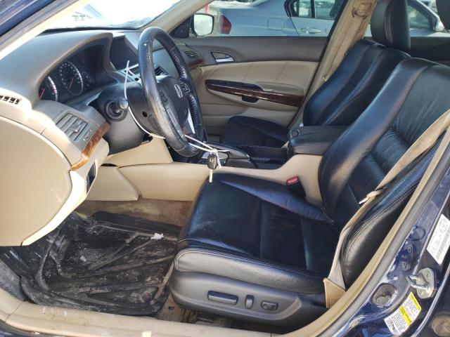 1HGCP36878A803760 - 2008 HONDA ACCORD EXL BLUE photo 7