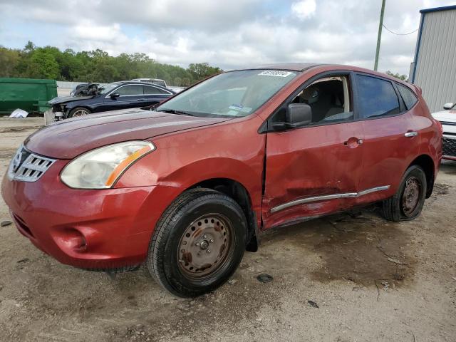 JN8AS5MT4DW539101 - 2013 NISSAN ROGUE S RED photo 1