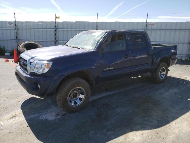 5TEJU62N77Z346738 - 2007 TOYOTA TACOMA DOUBLE CAB PRERUNNER BLUE photo 1