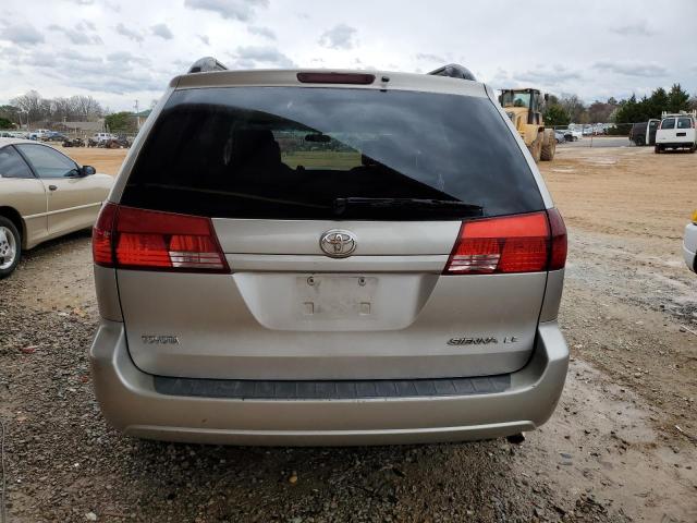 5TDZA23C35S301193 - 2005 TOYOTA SIENNA CE GOLD photo 6