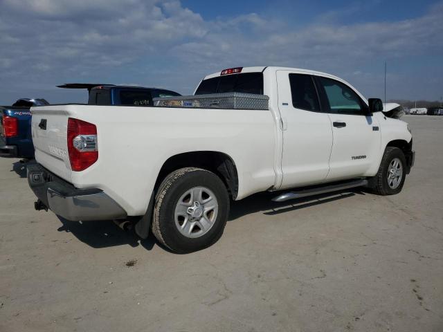 5TFRY5F11EX154471 - 2014 TOYOTA TUNDRA DOUBLE CAB SR/SR5 WHITE photo 3