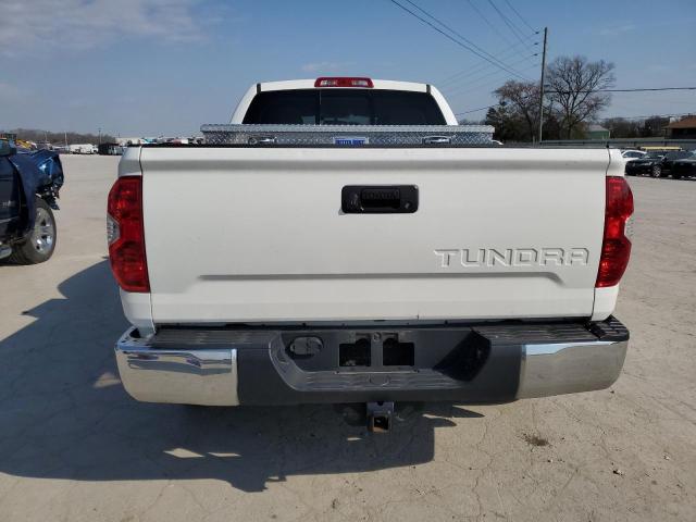 5TFRY5F11EX154471 - 2014 TOYOTA TUNDRA DOUBLE CAB SR/SR5 WHITE photo 6