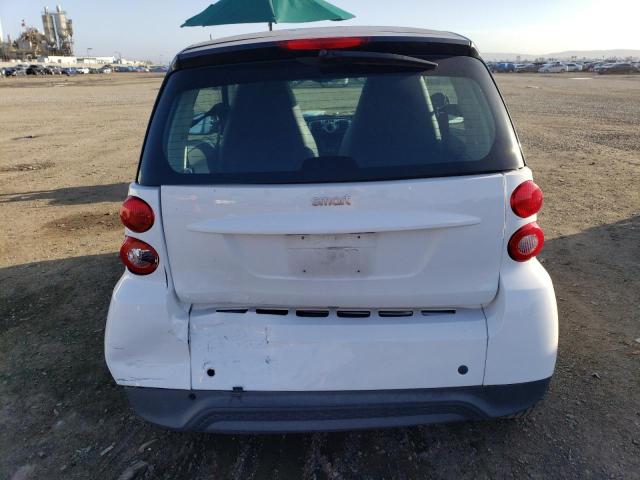 WMEEJ3BA2EK762687 - 2014 SMART FORTWO PURE WHITE photo 6