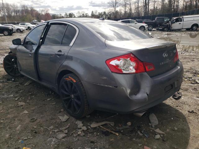 JN1CV6AR7CM676041 - 2012 INFINITI G25 GRAY photo 2