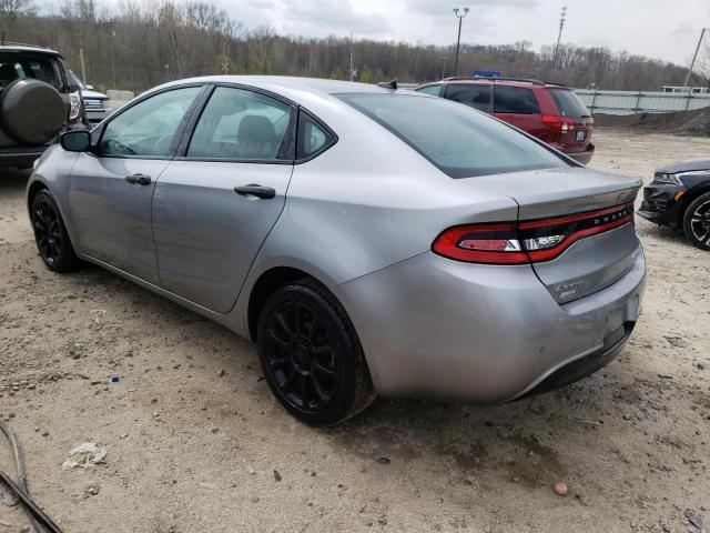 1C3CDFCB4ED824704 - 2014 DODGE DART LIMITED GRAY photo 2