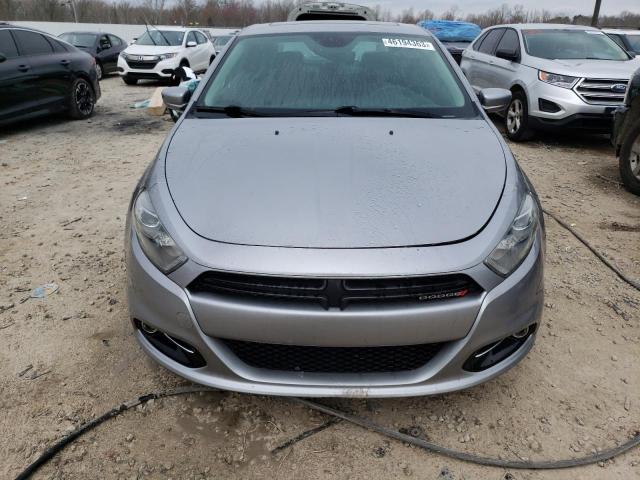 1C3CDFCB4ED824704 - 2014 DODGE DART LIMITED GRAY photo 5