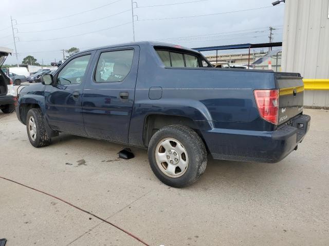 5FPYK1F22BB001724 - 2011 HONDA RIDGELINE RT BLUE photo 2