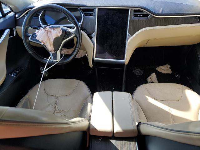 5YJSA1CP1DFP26784 - 2013 TESLA MODEL S 红色 照片 8