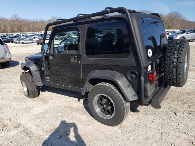 1J4FA29S75P333716 - 2005 JEEP WRANGLER / SE BLACK photo 2