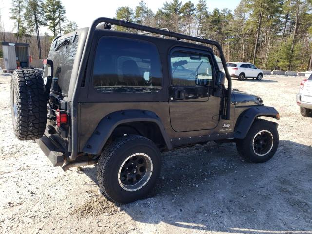 1J4FA29S75P333716 - 2005 JEEP WRANGLER / SE BLACK photo 3