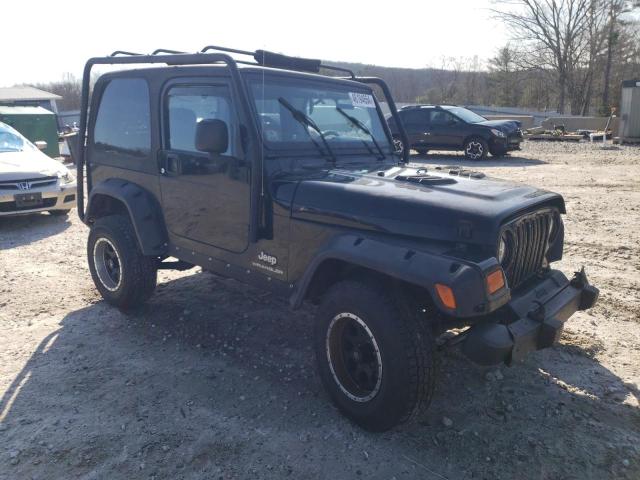 1J4FA29S75P333716 - 2005 JEEP WRANGLER / SE BLACK photo 4