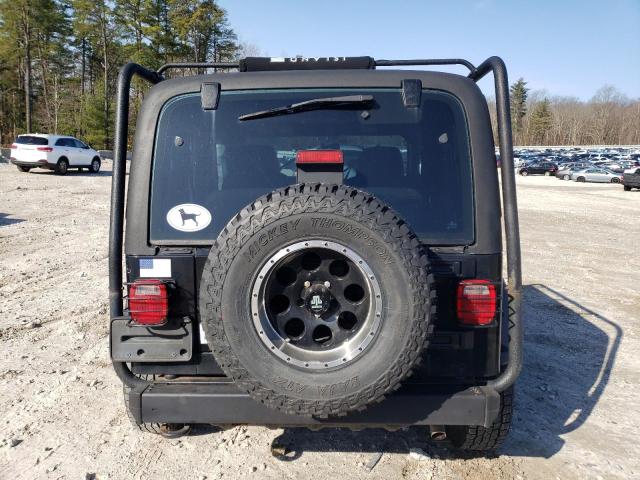 1J4FA29S75P333716 - 2005 JEEP WRANGLER / SE BLACK photo 6