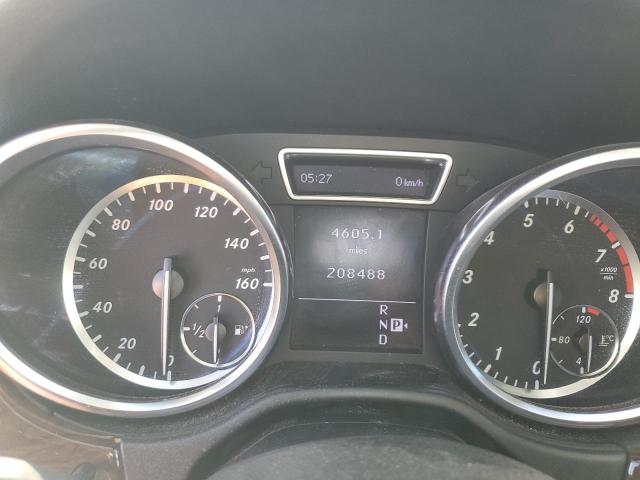 4JGDA5HB7CA034691 - 2012 MERCEDES-BENZ ML 350 4MATIC WHITE photo 9