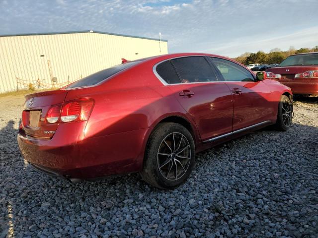 JTHBE96S170027353 - 2007 LEXUS GS 350 RED photo 3