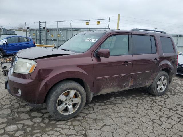 5FNYF4H6XAB027470 - 2010 HONDA PILOT EXL BURGUNDY photo 1