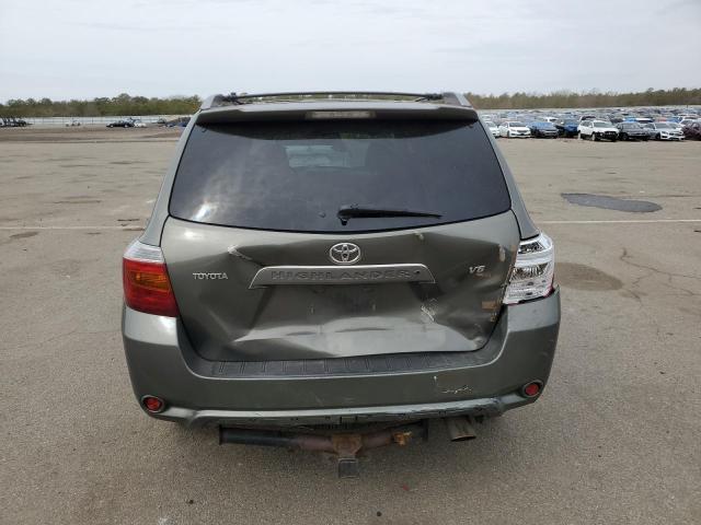 JTEES43A082070587 - 2008 TOYOTA HIGHLANDER SPORT GREEN photo 6