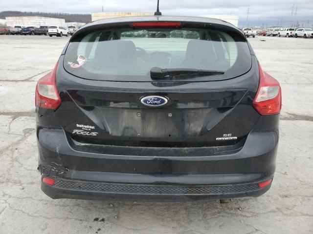 1FADP3K25EL301176 - 2014 FORD FOCUS SE BLACK photo 6