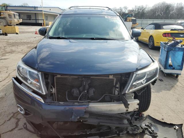 5N1AR2MN2FC669501 - 2015 NISSAN PATHFINDER S 蓝色 照片 5