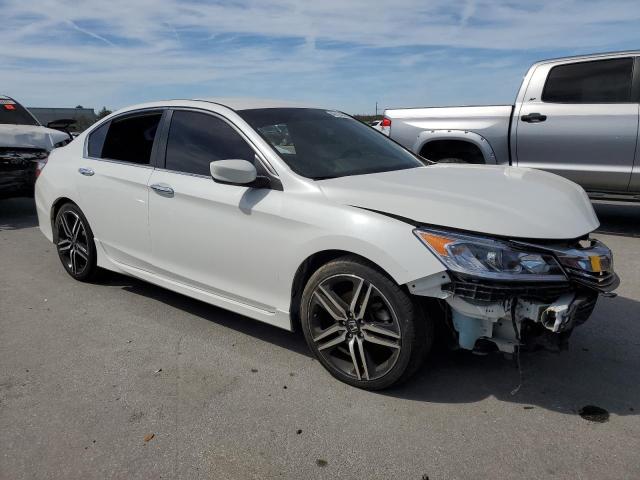 1HGCR2F18HA271278 - 2017 HONDA ACCORD SPORT SPECIAL EDITION WHITE photo 4