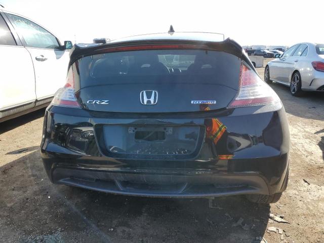 JHMZF1D41CS005319 - 2012 HONDA CR-Z BLACK photo 6